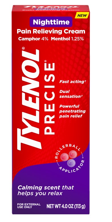 Tylenol Precise Nighttime Pain Relieving Cream, 4 oz