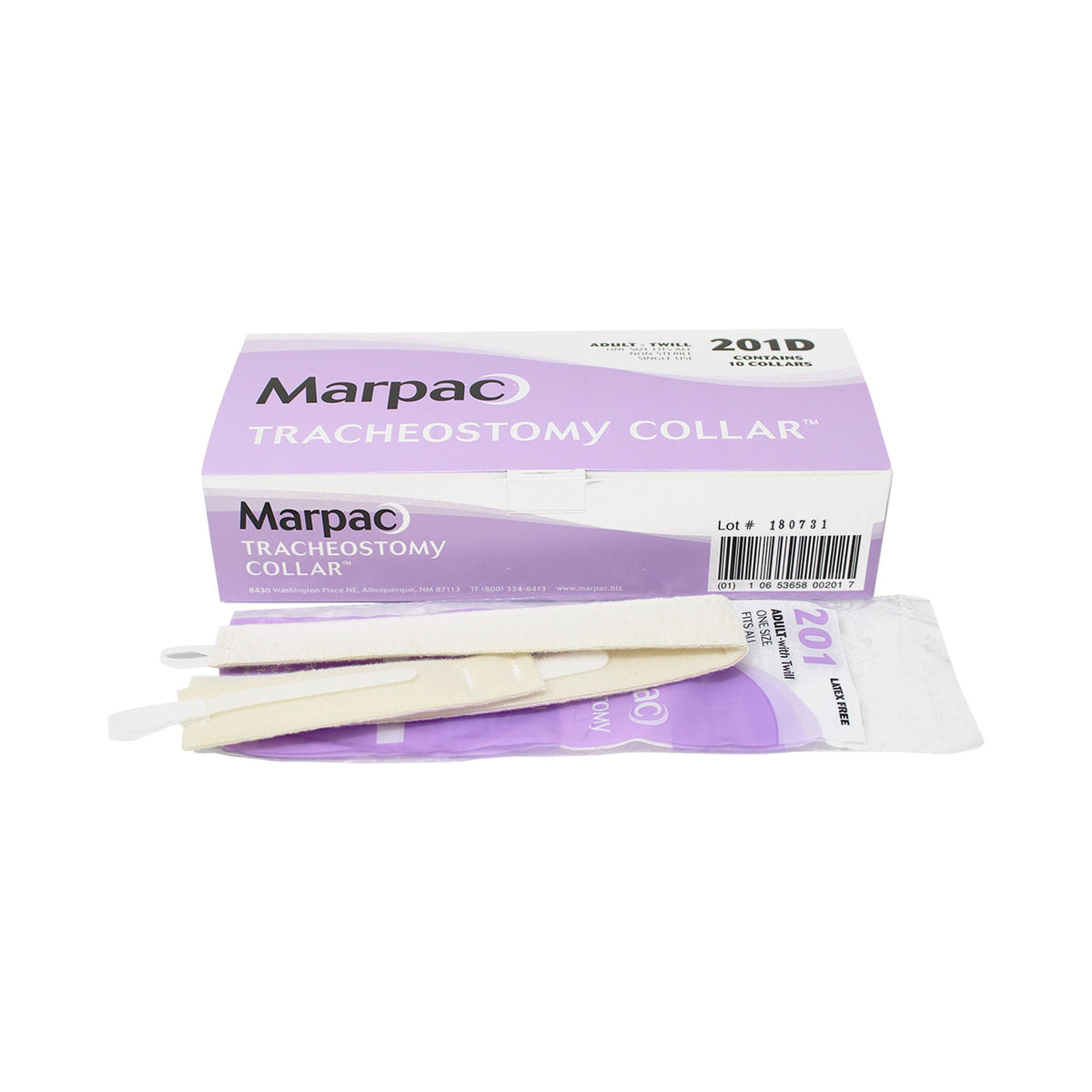 Marpac Tracheostomy Collar, Adult, EA/1