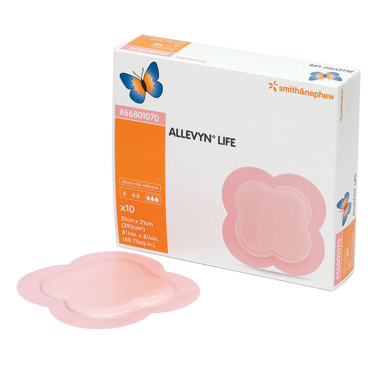 ALLEVYN Life Foam Dressing Sterile 6-1/16" x 6-1/16"