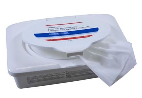 Cardinal Health WINGS Personal Cleansing Cloths, Softpack, 48 ct, PK/48