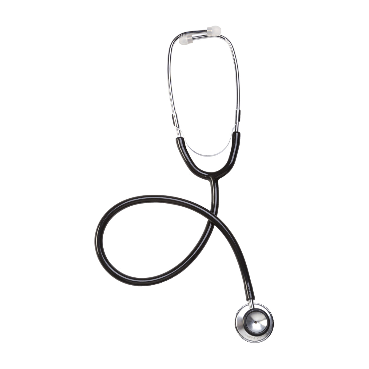 Cardinal Health Dual-head Stethoscope, Adult, Black