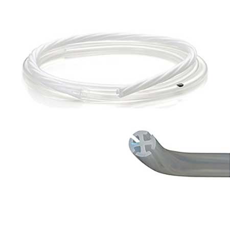 Jackson-Pratt Round Silicone Drain without Trocar, 7 fr, 3/32"