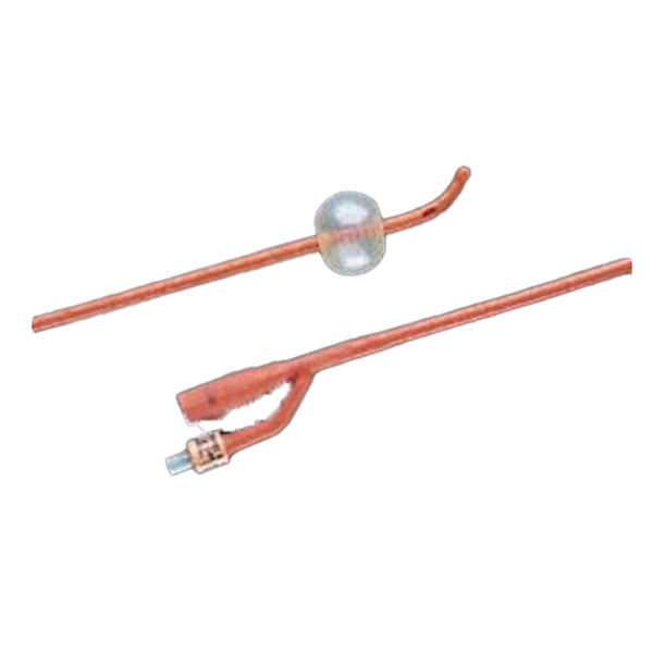 Lubri-Sil I.C. Infection Control 2-Way 100% Silicone Foley Catheter 18 Fr 5 cc Coude Tip