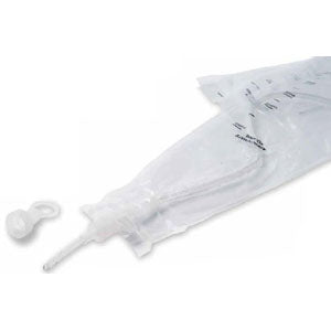 TOUCHLESS Plus Coude Unisex Vinyl Intermittent Catheter Kit 16 Fr 1100 mL, EA/1