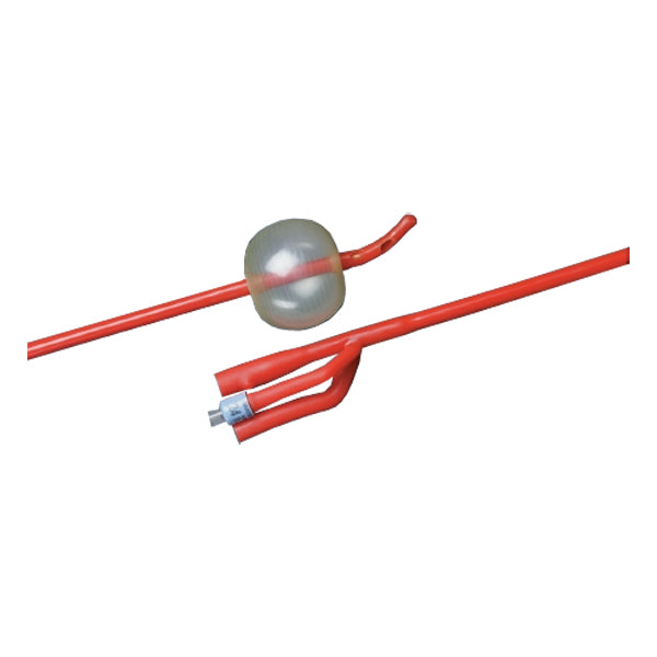 Bardex Lubricath Foley Catheter Hotter Model, 3-Way, 22 Fr, 30cc