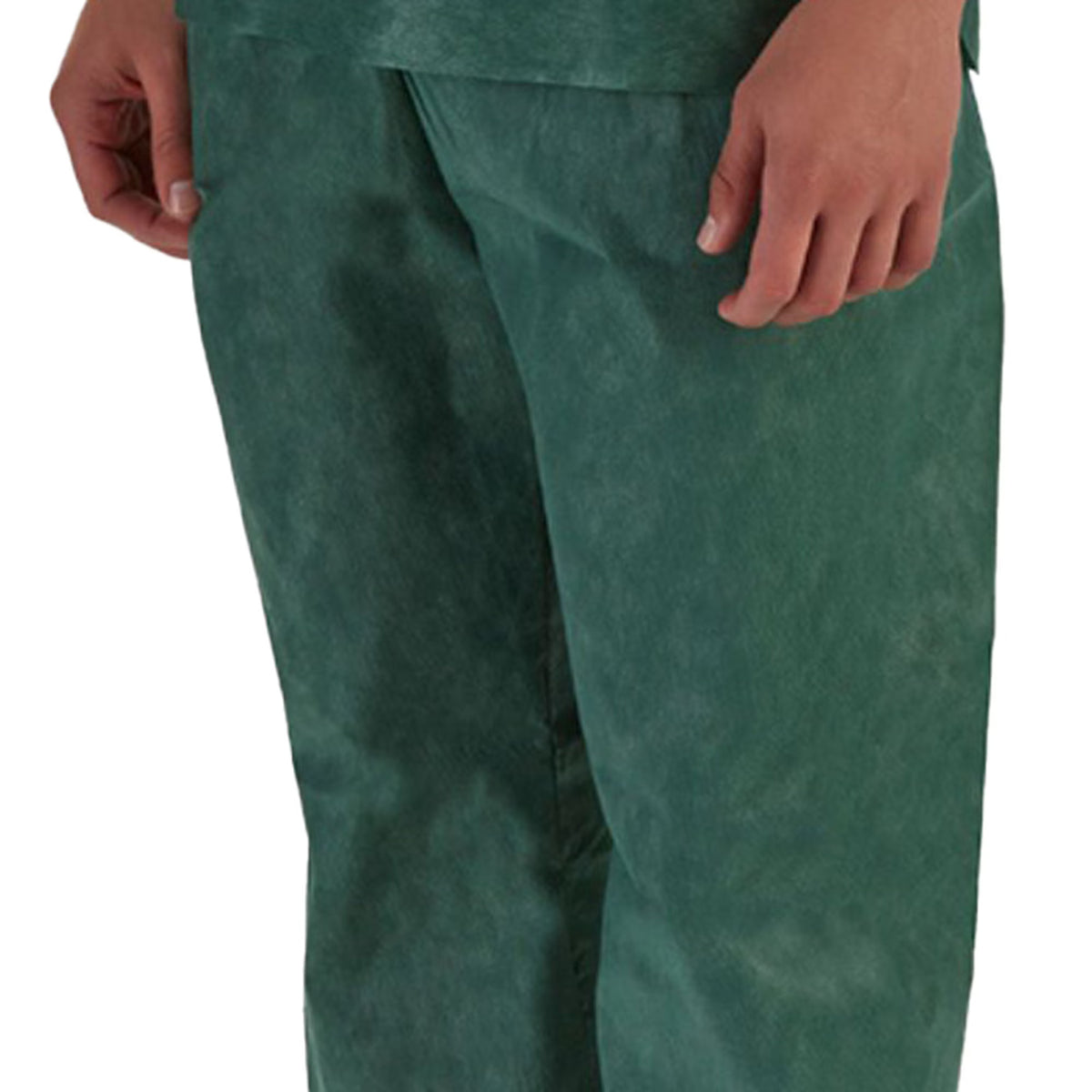 Disposable Scrub Pants, Dark Green, Medium, CS/30