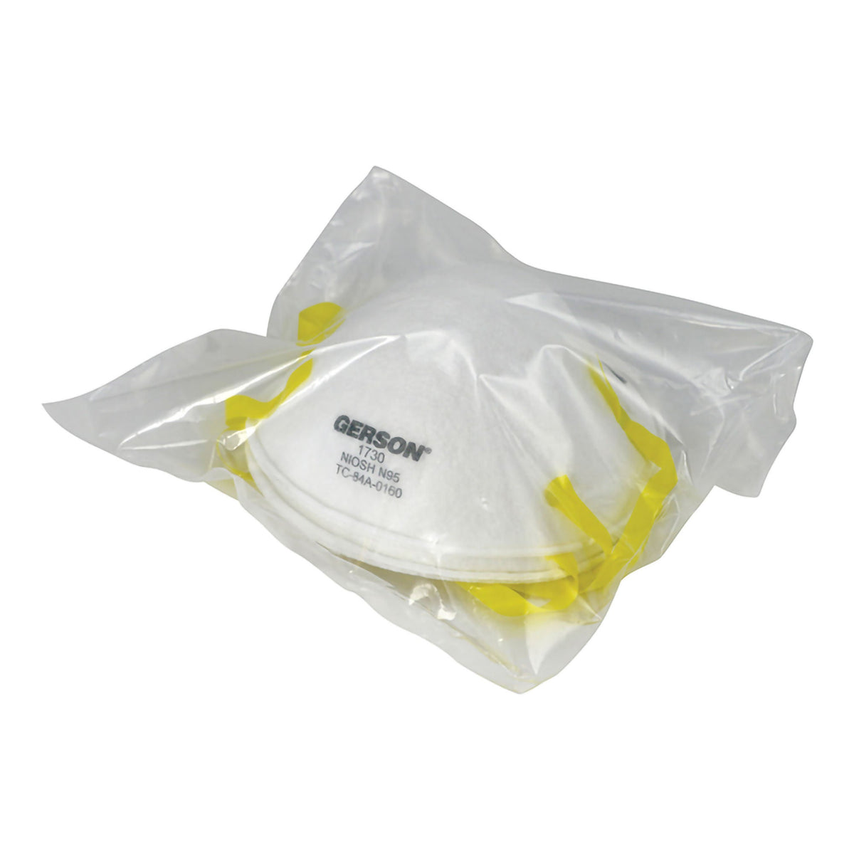Gerson® N95 Particulate Respirator Mask, One Size Fits Most, BX/20