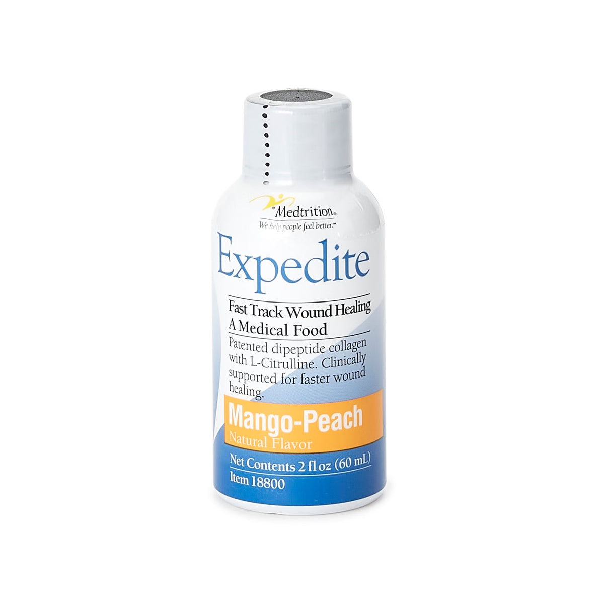 Expedite™ Mango-Peach Concentrated Collagen Dipeptides Medical Food, 2-oz., EA/1