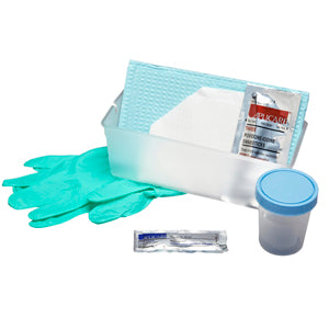 Caring Vinyl Urethral Catheter Tray 14 Fr, PK/1