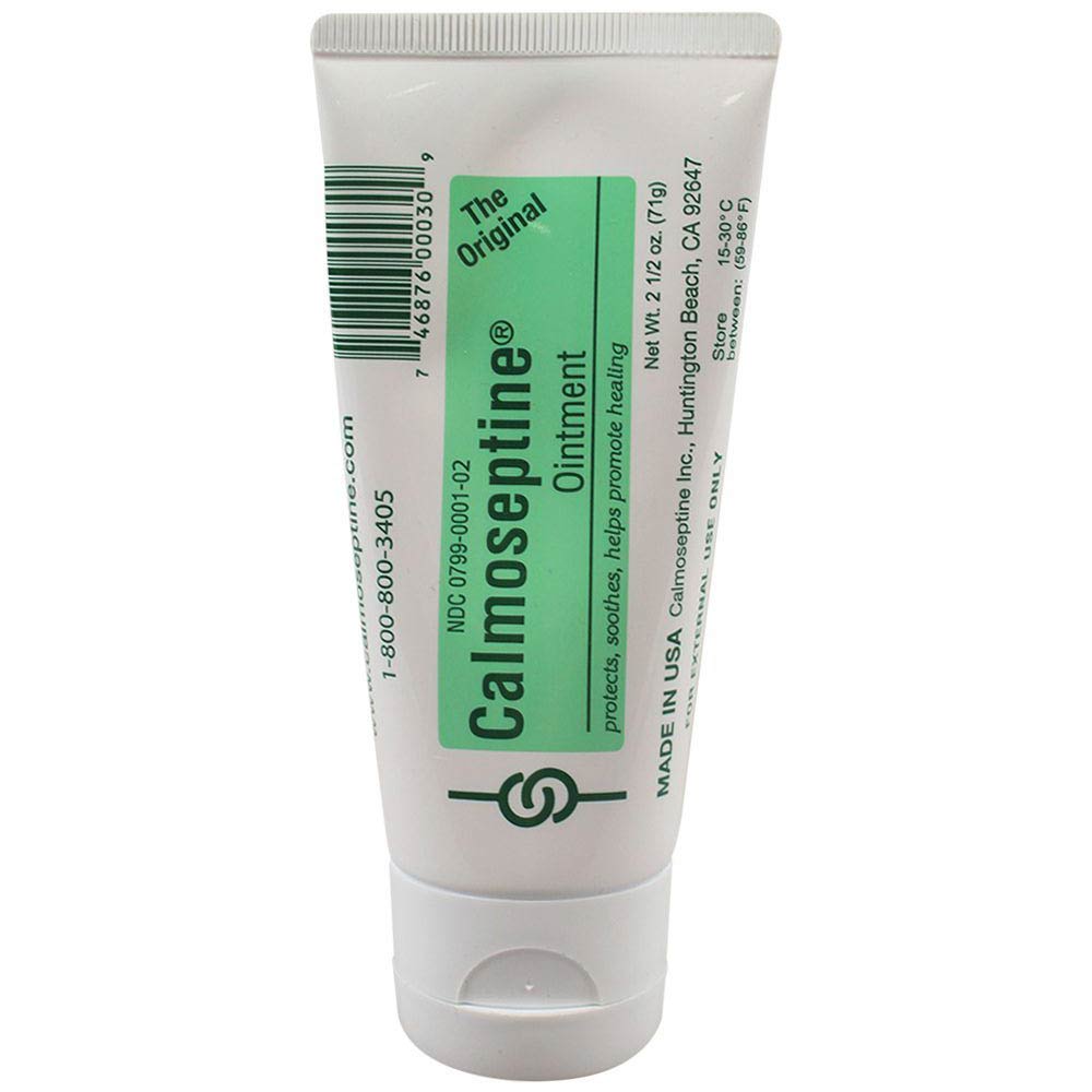Calmoseptine Moisture Barrier Ointment, 2.5 oz