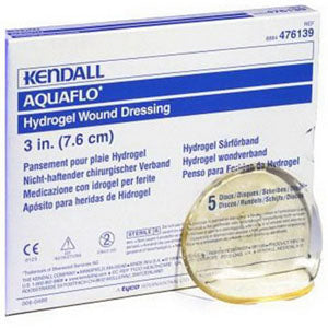 Dermacea Aquaflo Hydrogel Wound Dressing Disk 3", EA/1