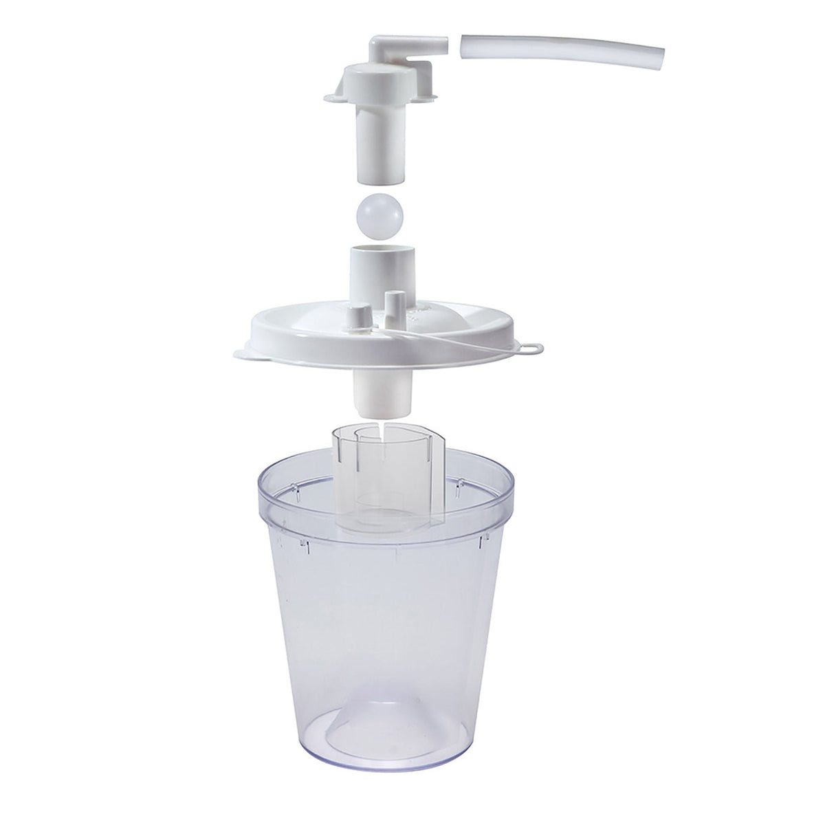 Vacu-Aide® QSU Collection Bottle, 800 mL, EA/1