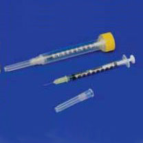 Monoject Rigid Pack Regular Tip Tuberculin Syringe 1 mL (100 count)