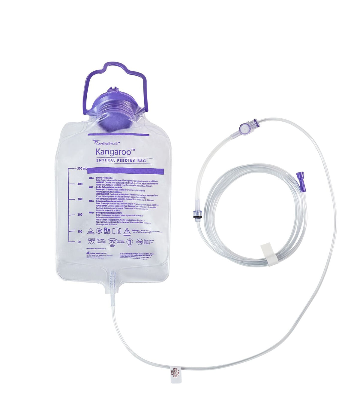 Kangaroo ePump Pump Set with ENFit Connector, 500 mL