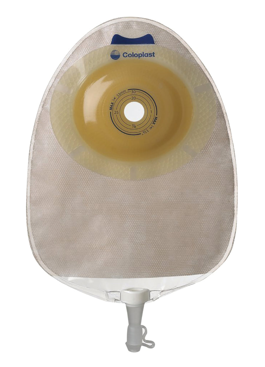 SenSura Xpro Convex Light Extended Wear Urostomy Pouch Pre-Cut 1-1/4" Opaque