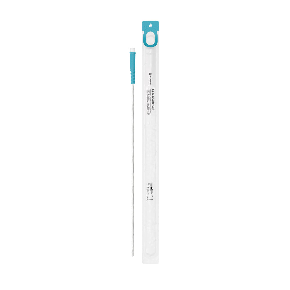 SpeediCath Soft Straight Tip Intermittent Catheter, 12 FR, 13"