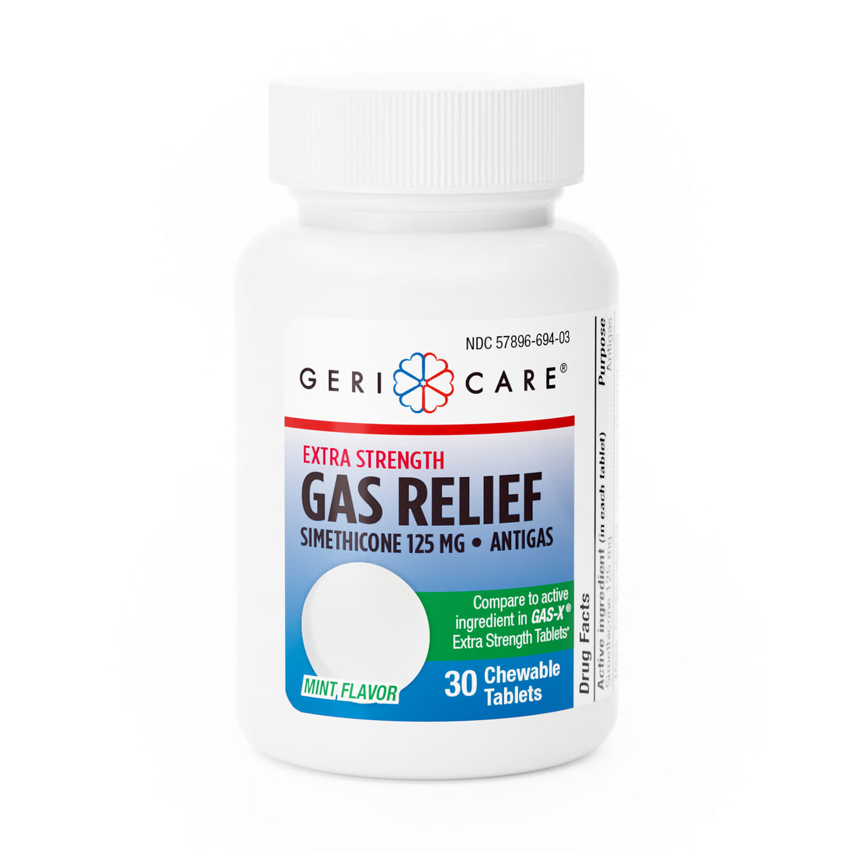 Geri-Care® Simethicone Gas Relief, CS/12