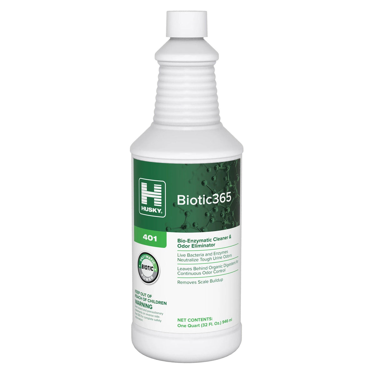 Husky® 401 Biotic 365 Bio-Enzymatic Cleaner and Air Freshener, Vanilla Scent, EA/1