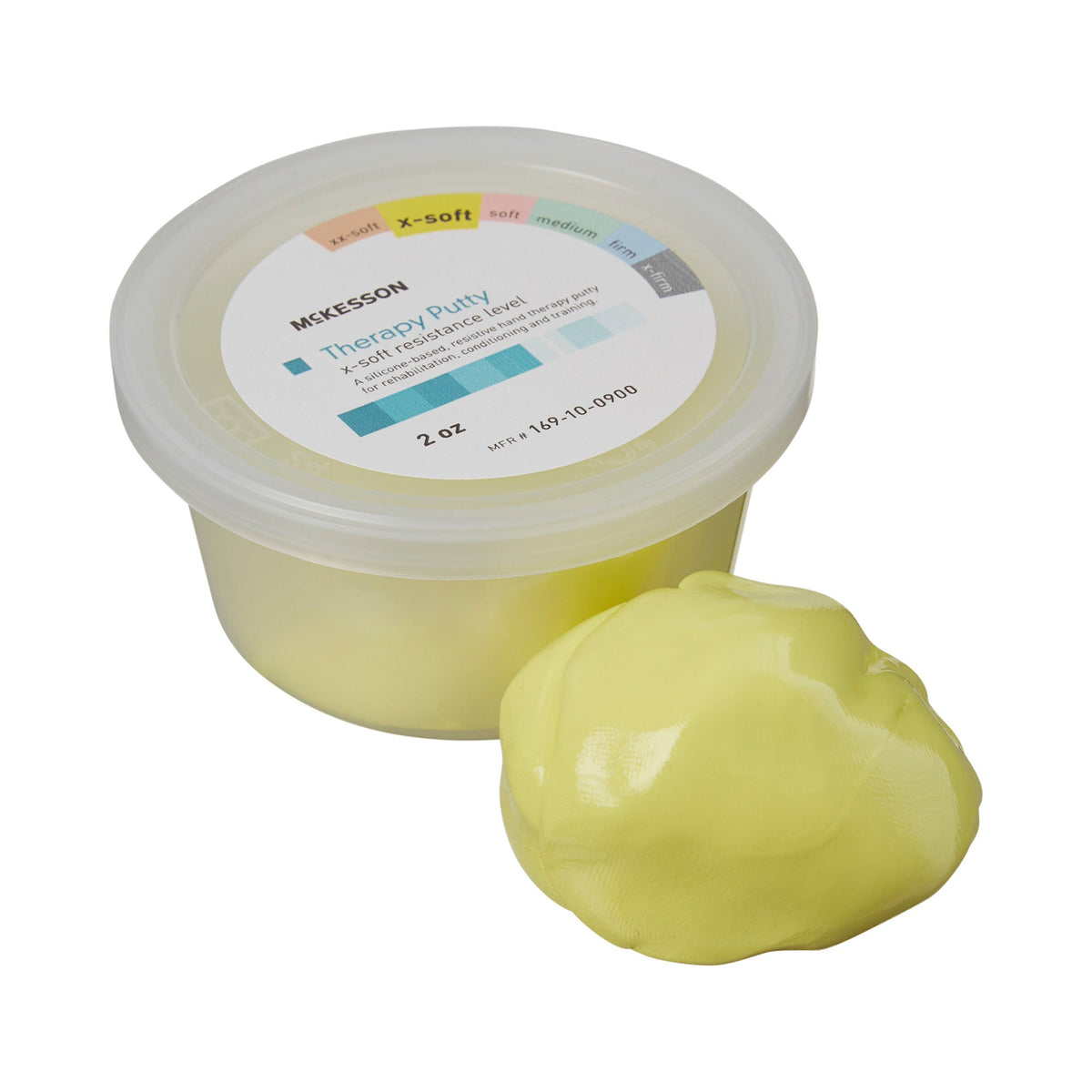 McKesson Therapy Putty, Yellow, Extra-Soft, 2-ounce Container, EA/1
