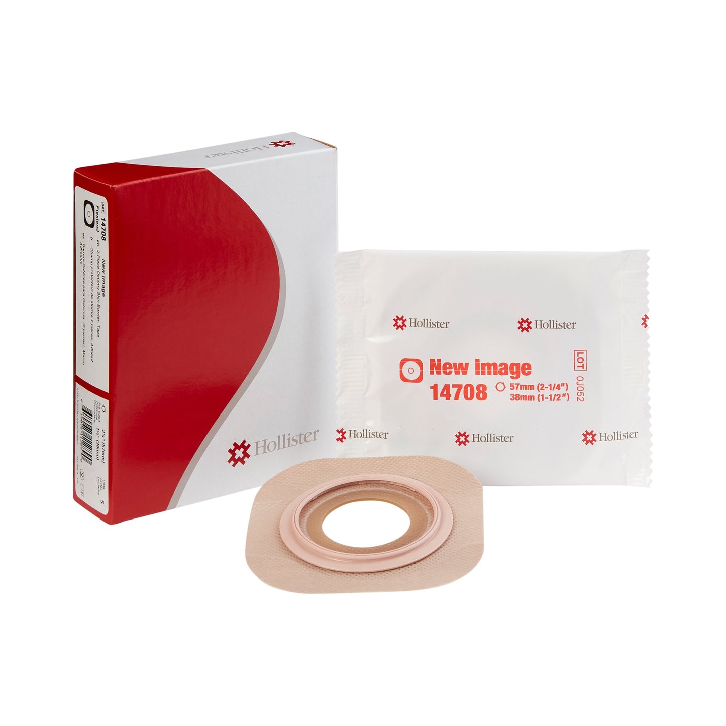 FLANGE, FLAT W/TAPE 38MM (5/BX)