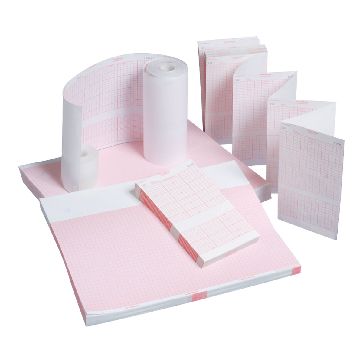 Vyaire Medical Diagnostic Recording Paper for use with GE Mac 800 ECG Machine