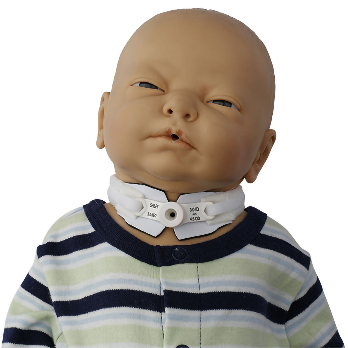 COLLAR-HOLDER TRACH TUBE COMFORT COLLAR NEO/PED 2-PC (10/BX), EA/1