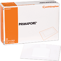 PRIMAPORE Adhesive Non-Woven Wound Dressing, 13-3/4" x 4", EA/1