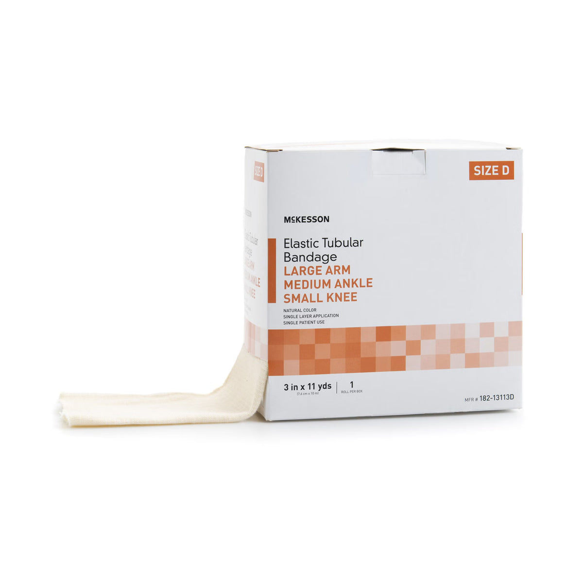McKesson Elastic Tubular Support Bandage, 3 Inch x 11 Yard