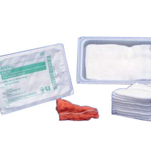 Vistec X-Ray Detectable Sponge, Sterile 10's, 4" x 8", 12 Ply