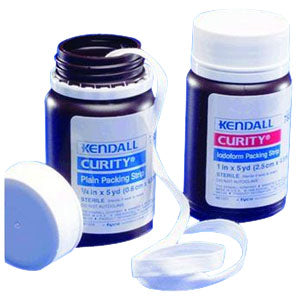 Curity Iodoform Packing Strips 2" x 5" yds.