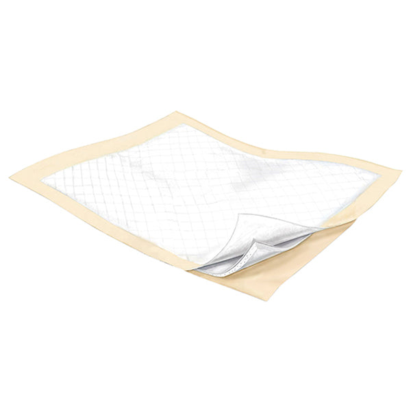 Cardinal Health Underpads, WINGS Plus, Heavy Absorbency, Beige, 30" x 30"