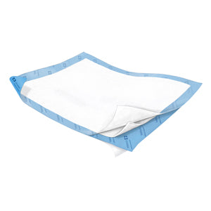 Cardinal Health Quilted Premium Comfort Underpad, WINGS Maximum Absorbency, White, 30 x 36"