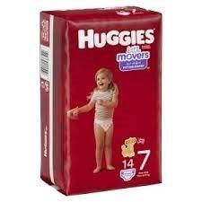 Huggies Little Movers, Size 7