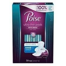 Poise Ultra Thin Moderate Wing Pad