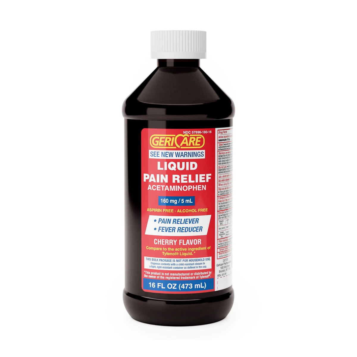 Geri-Care® Acetaminophen Pain Relief, 16 fl. oz., BT/1