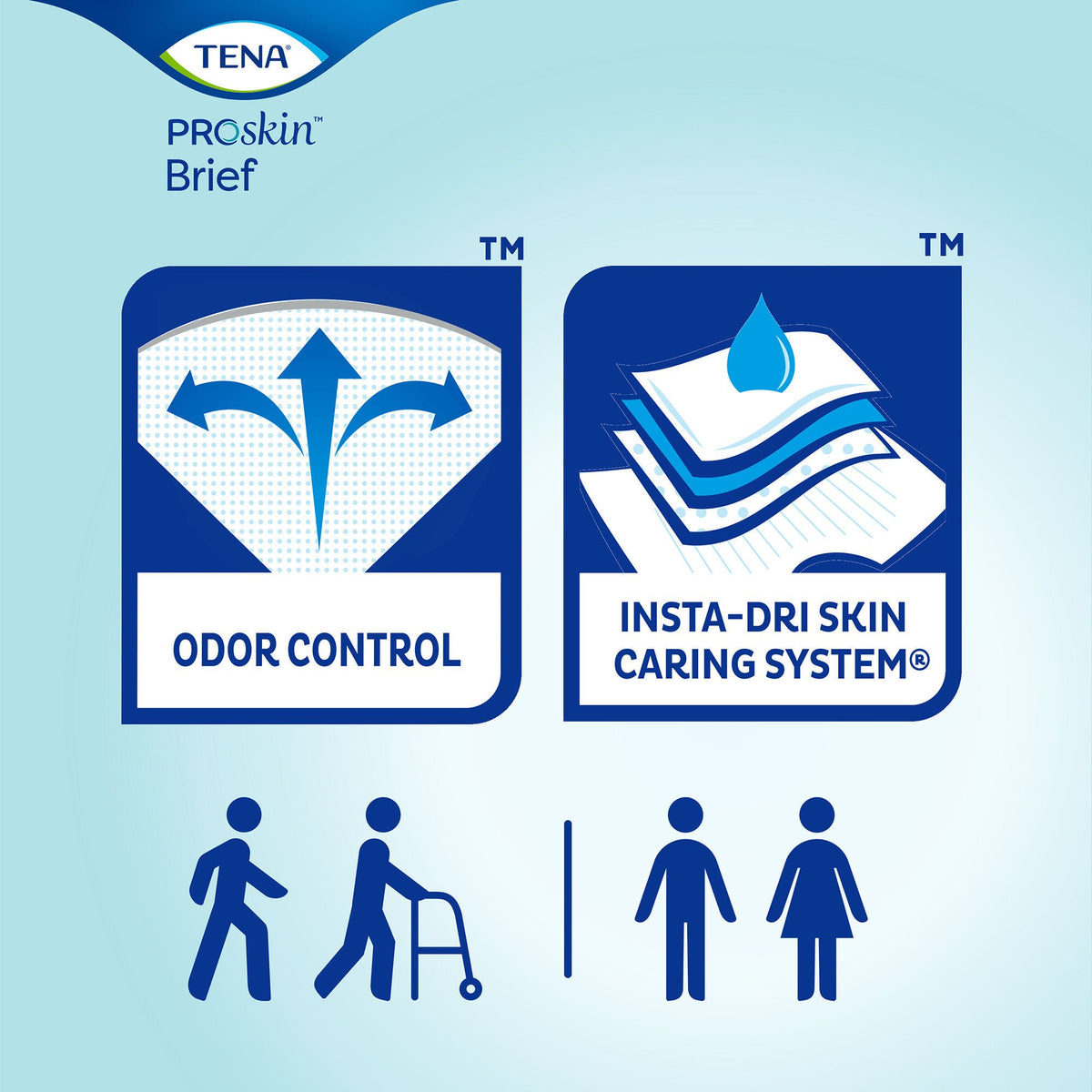Tena® ProSkin™ Brief, Ultra Absorbency, Large