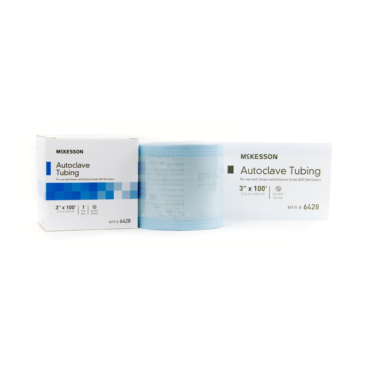 McKesson Sterilization Tubing, 3 Inch x 100 Foot, BX/1