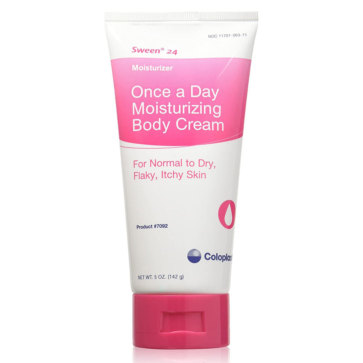 Sween® 24 Once a Day Moisturizing Body Cream for Flaky, Itchy Skin, 5-ounce tube, EA/1