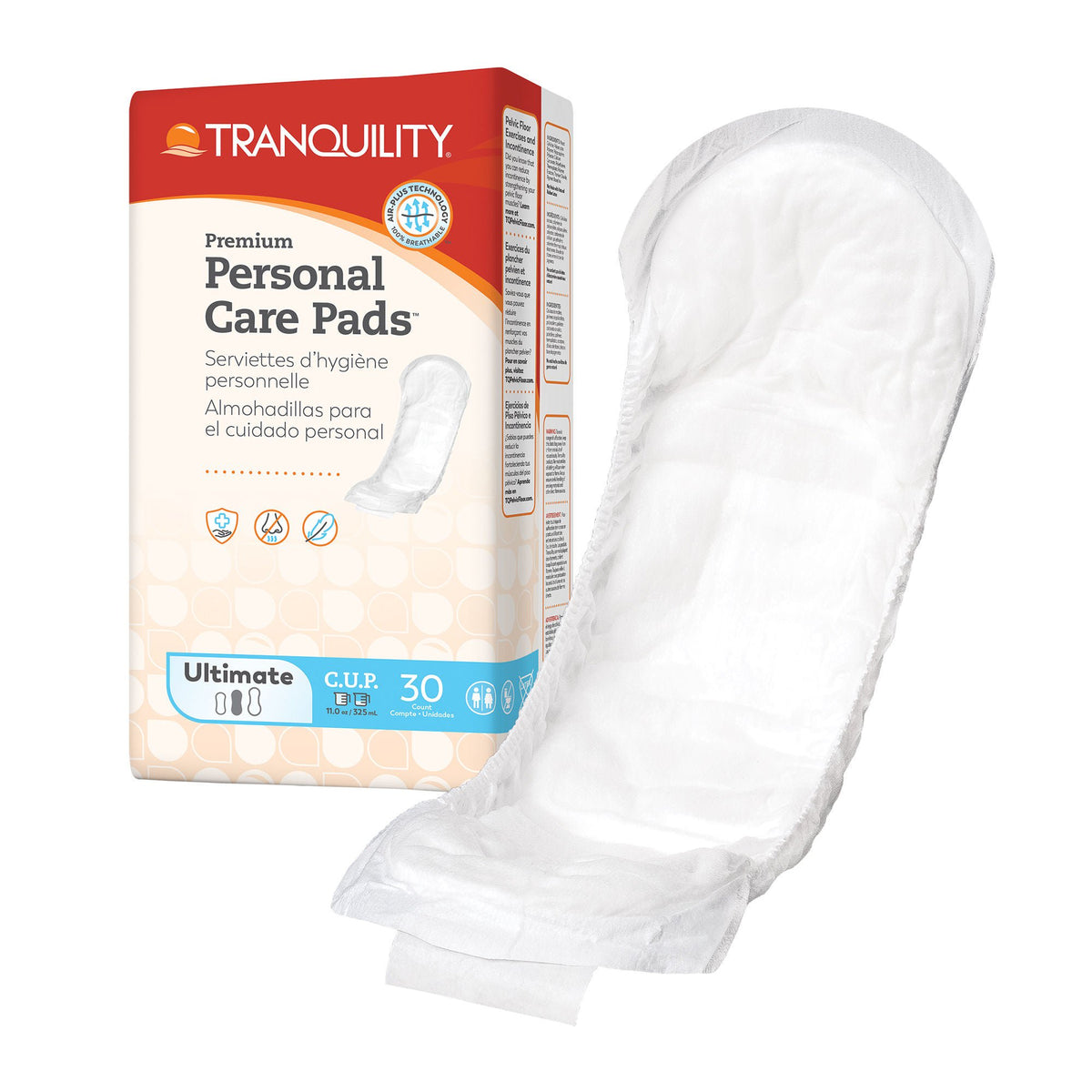 Tranquility Bladder Control Pad 13-7/10 inch length, BG/30