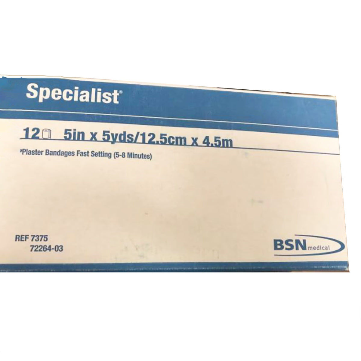 Specialist® Plaster Bandage, Blue, 5 Inch x 5 Yard, EA/1