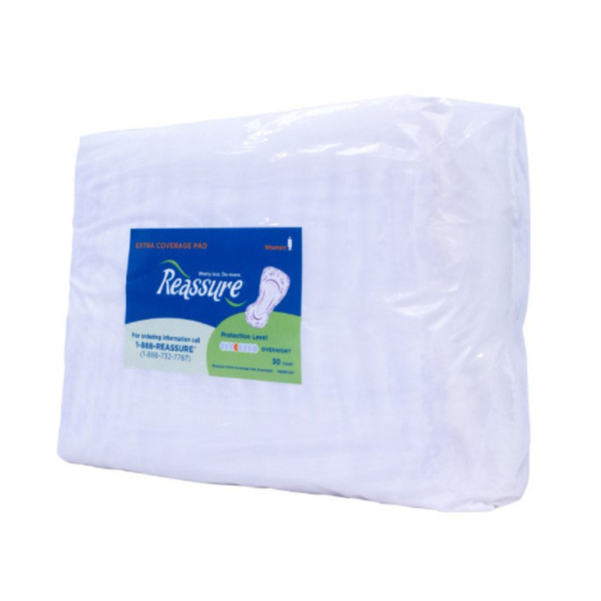 Reassure® Extra Coverage Pad, Overnight