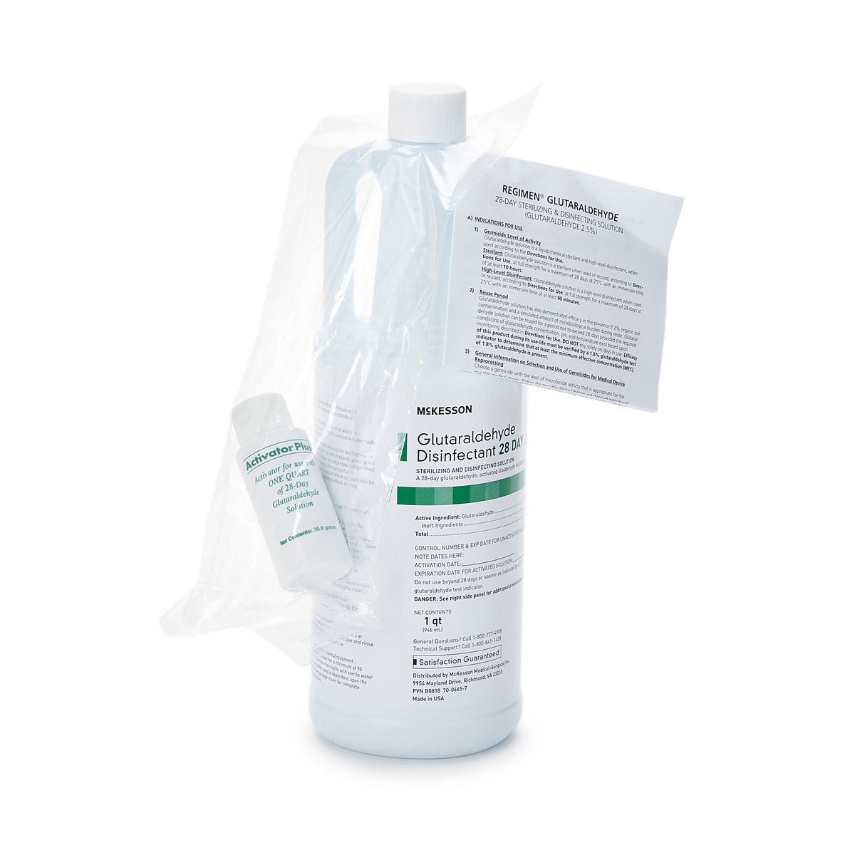 REGIMEN® Glutaraldehyde High Level Disinfectant, EA/1