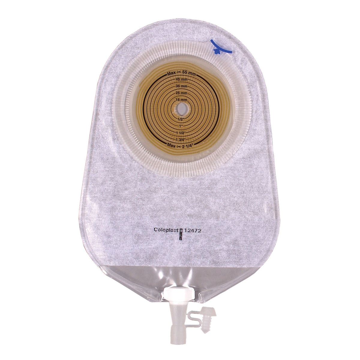Assura® 1-Piece Transparent Urostomy Pouch, 10 – 55mm, BX/10