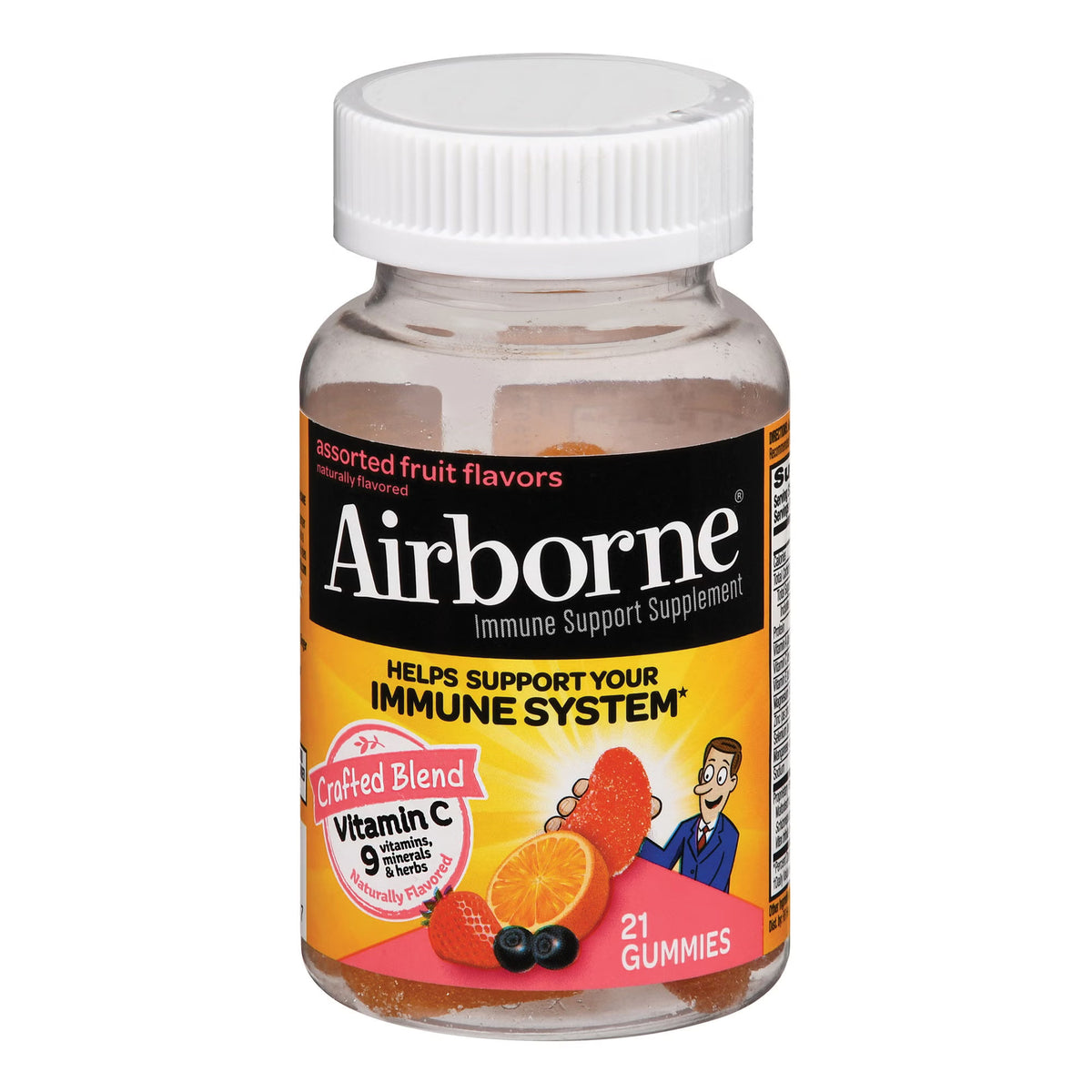 Airborne® Original Immune Support Supplement Gummies, Assorted Fruit Flavors