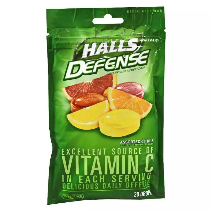 Halls® Defense Vitamin C Supplement, BG/1