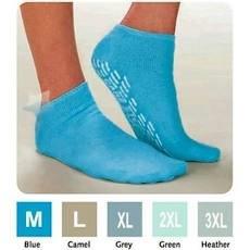 SureGrip Terry Slipper, X-Large, Grey