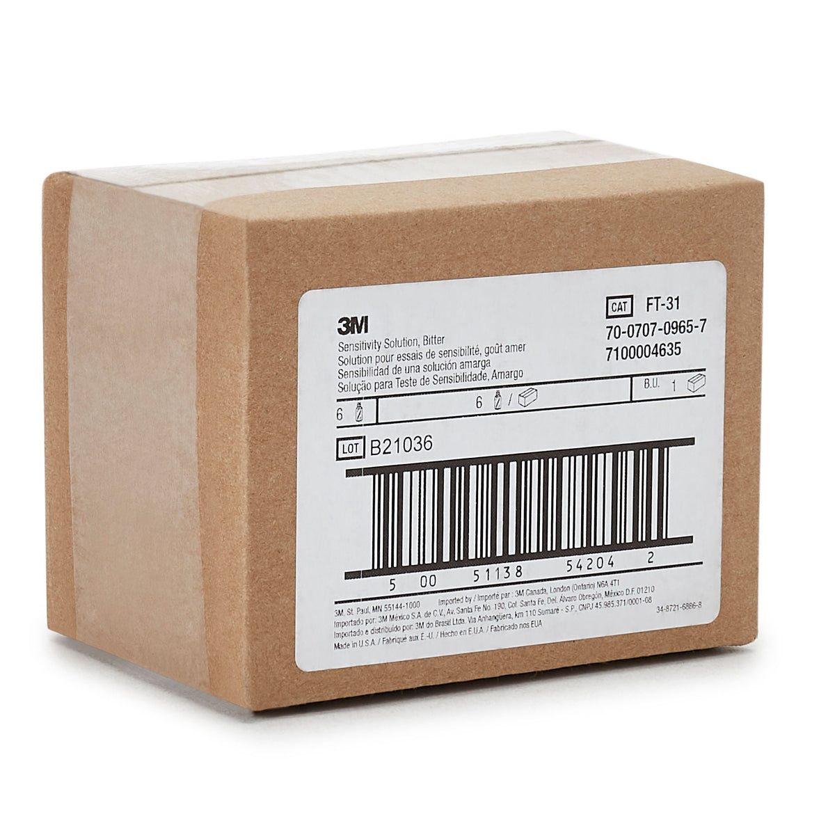 3M Sensitivity Solution, Bitter