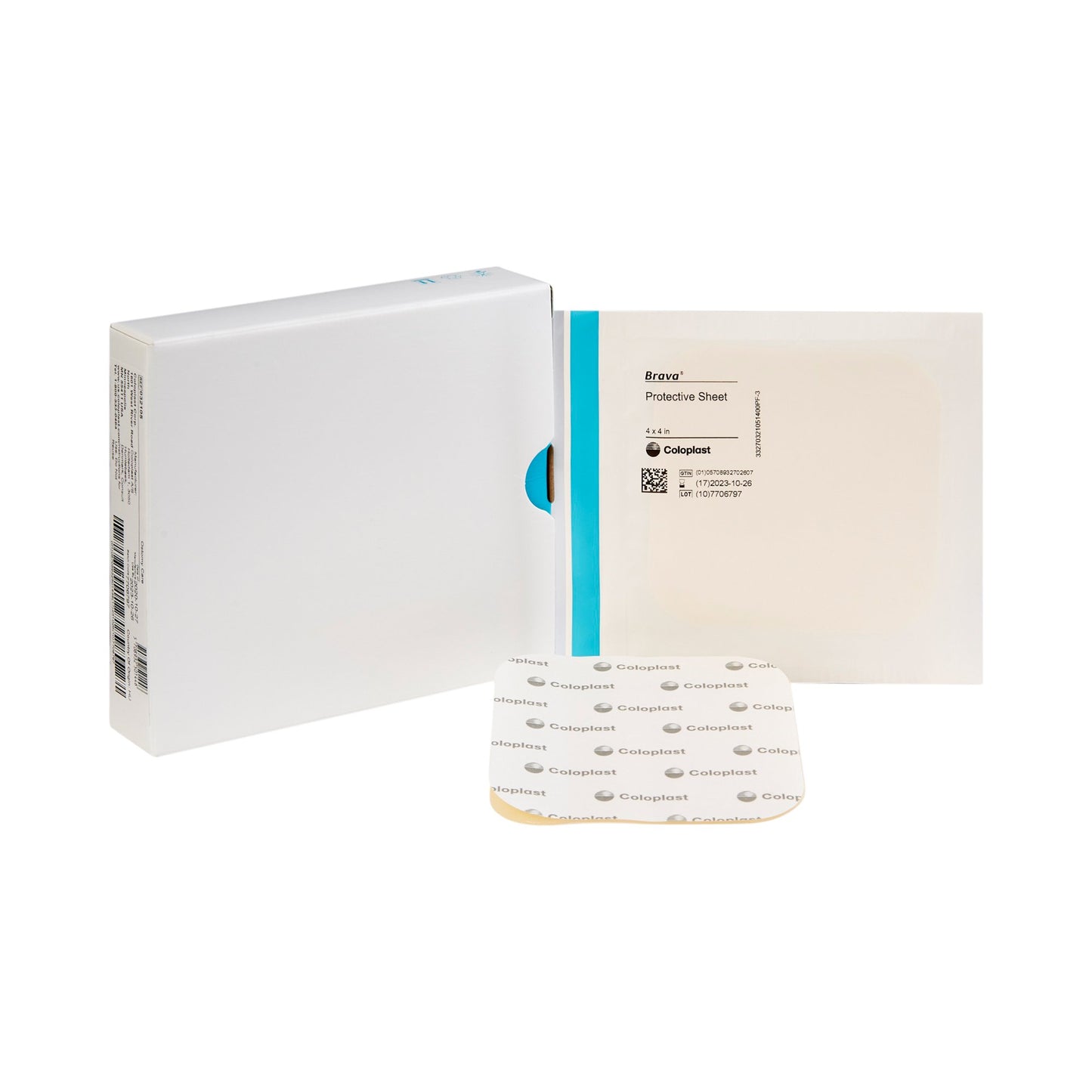 BARRIER, SKIN OST SHEET HYDRC 4X4 (10/BX)