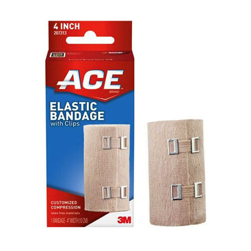 Ace Elastic Bandage, 4"