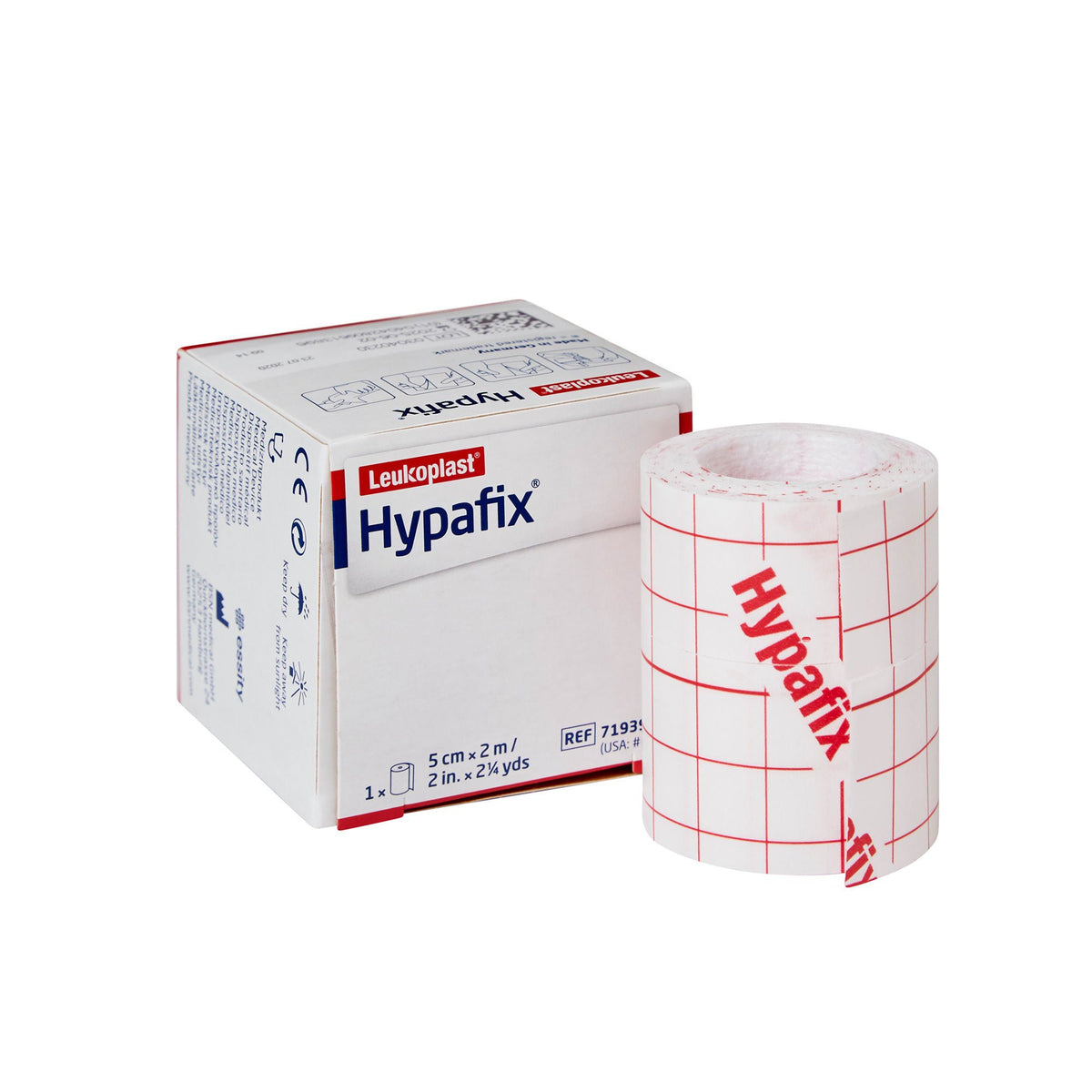 Hypafix® Nonwoven Dressing Retention Tape, 2 Inch x 2 Yard, White, EA/1